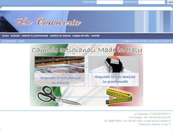 www.lacamiceria.biz