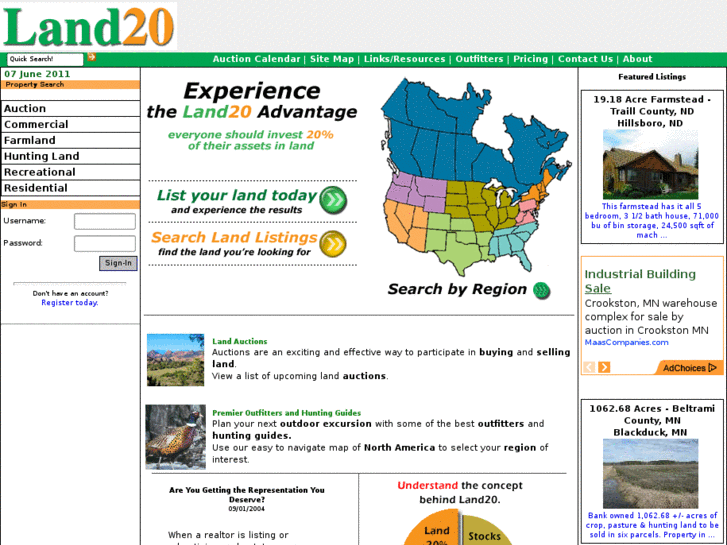 www.land20.com