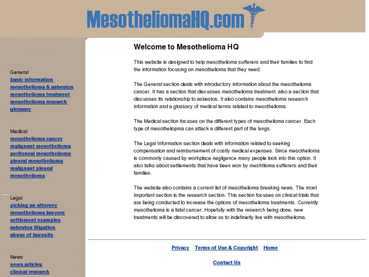 www.mesotheliomahq.com