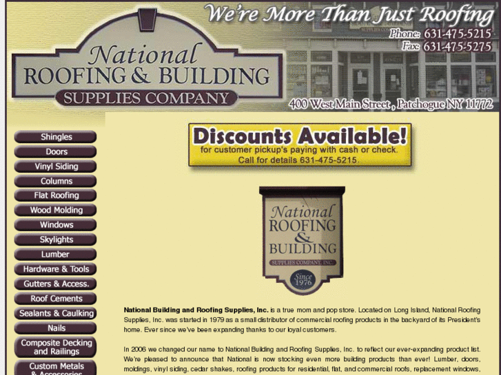 www.nationalbuildingandroofingsupplies.com