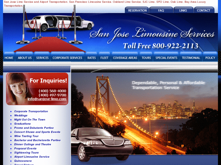 www.sanjose-limo.com