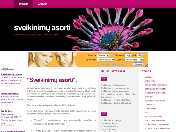 www.sveikinimu.info