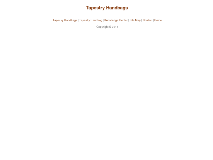 www.tapestryhandbags.org