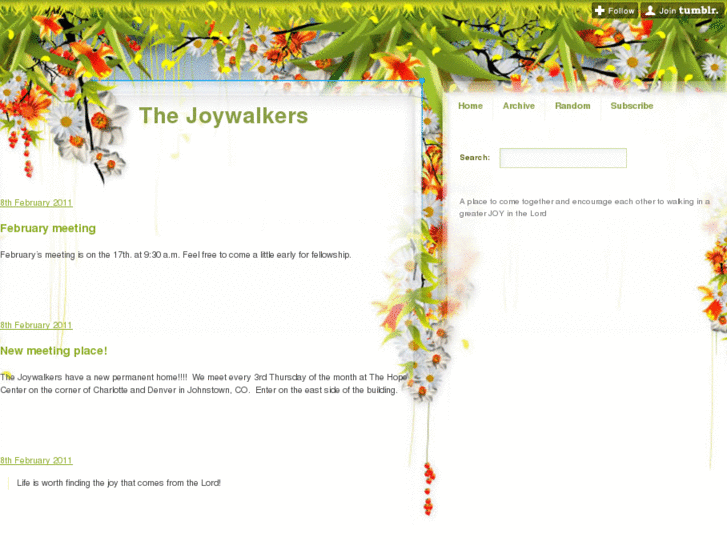 www.thejoywalkers.com