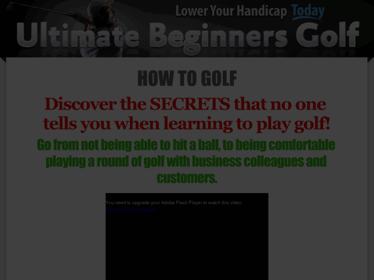 www.ultimatebeginnersgolf.com