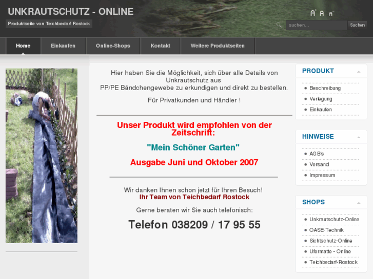 www.unkrautschutz-online.de
