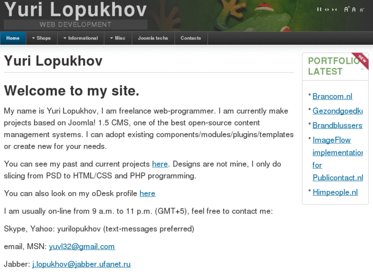 www.yurilopukhov.com