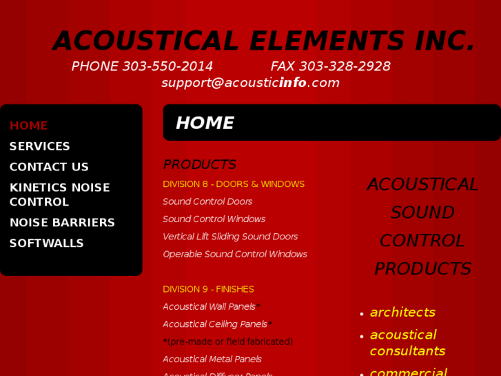 www.acousticinfo.com