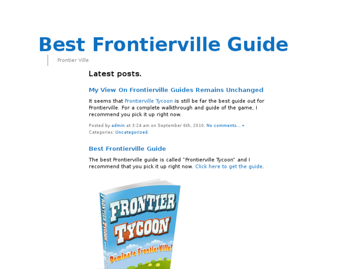 www.bestfrontiervilleguide.info