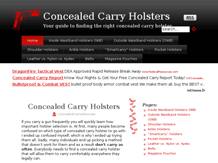 www.concealedcarryholsters.org