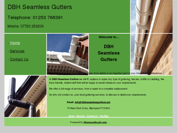 www.dbhseamlessgutters.net