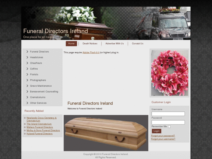 www.funeraldirectorsireland.com