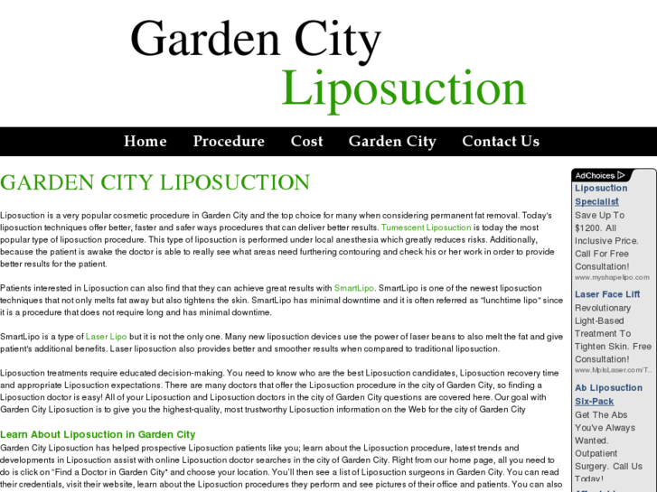 www.gardencityliposuction.com