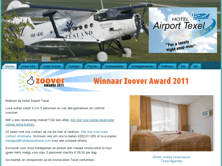 www.hotelairporttexel.nl