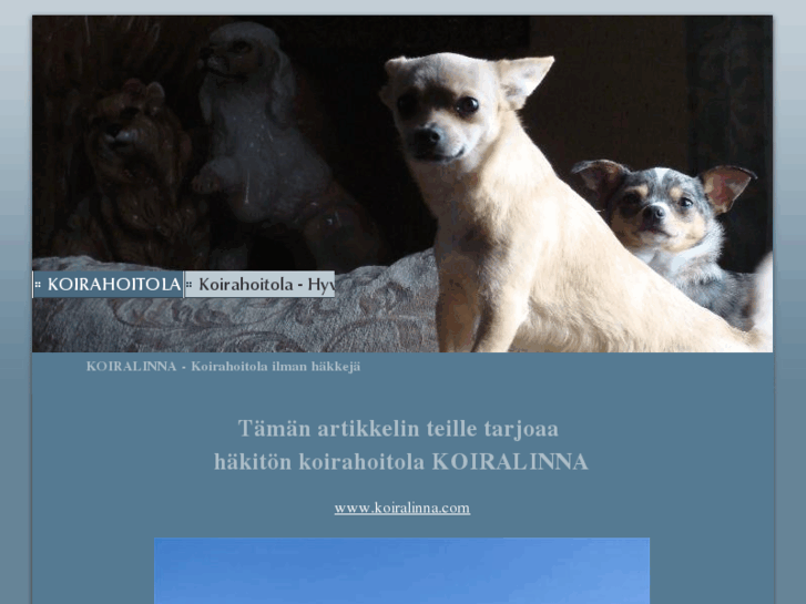 www.koirahoitola.org