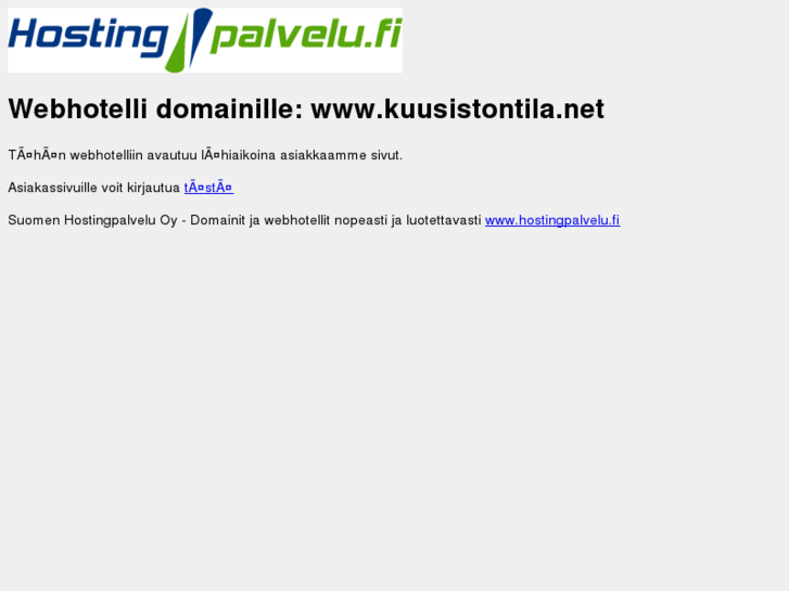 www.kuusistontila.net