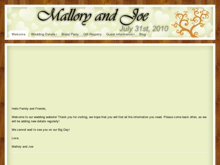 www.malloryandjoe.com