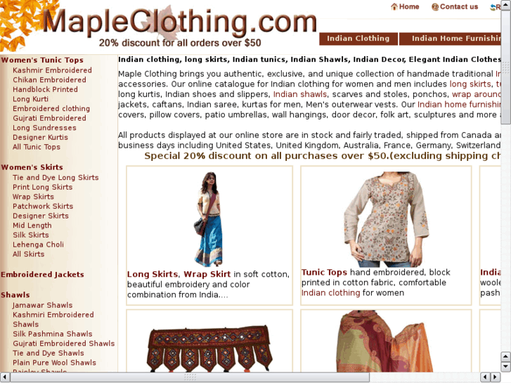 www.mapleclothes.com