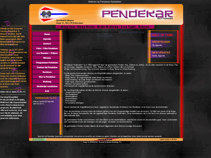 www.pendekar.nl