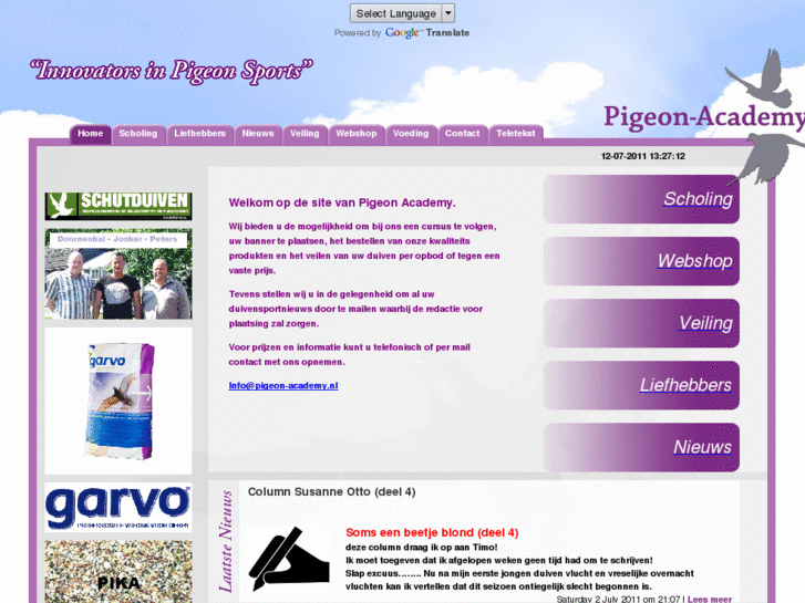 www.pigeonacademy.nl