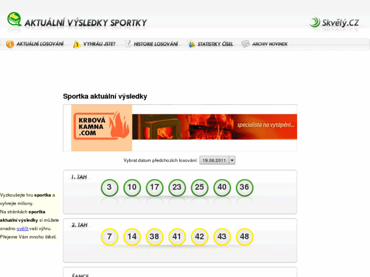 www.sportka-aktualni-vysledky.cz