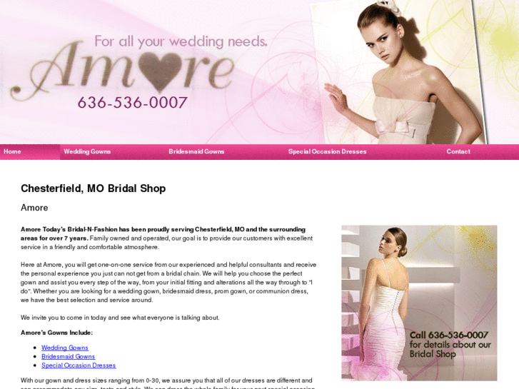 www.amoretodaysbridal.com