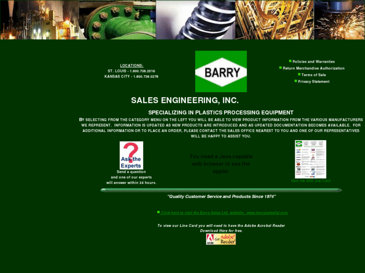 www.barrysalesengineering.com