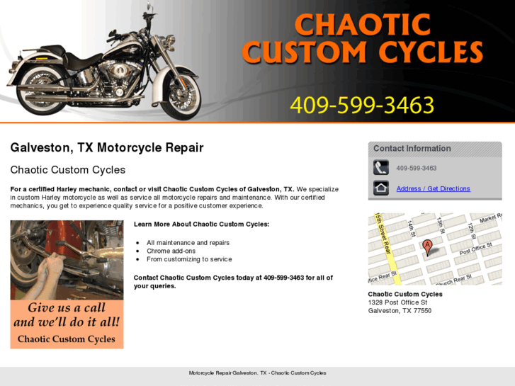 www.chaoticcustomcyclesgalveston.com