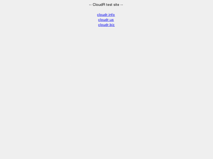www.cloudr.us