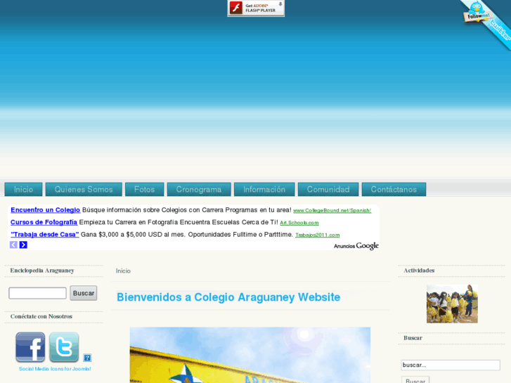 www.colegio-araguaney.com