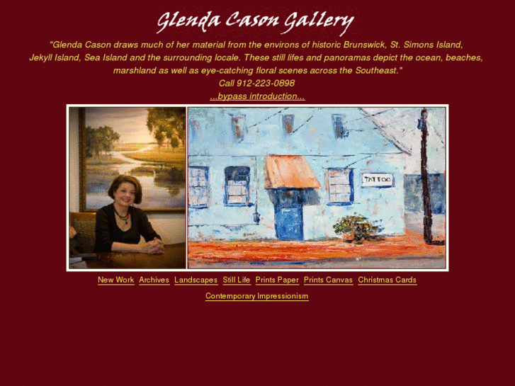 www.glendacasonartgallery.com