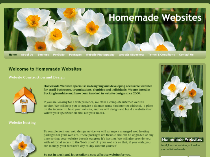 www.homemadewebsites.co.uk