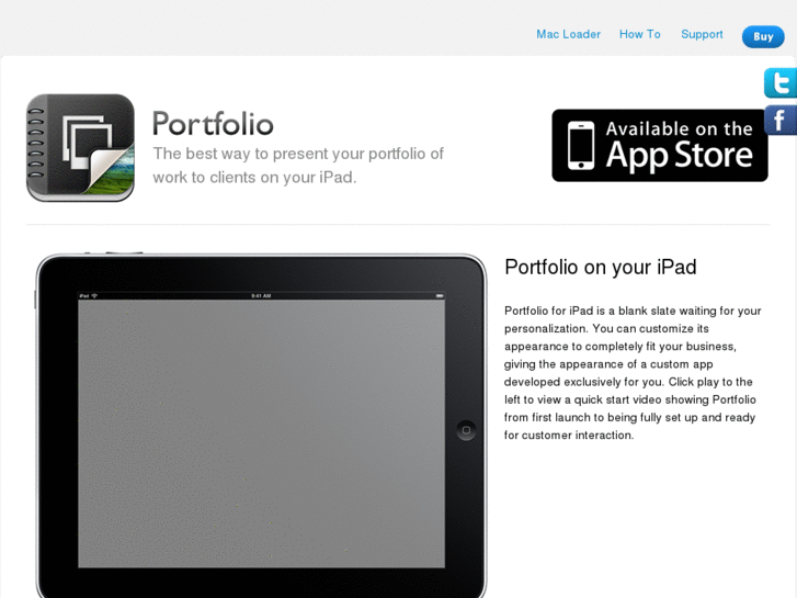 www.ipadportfolioapp.com