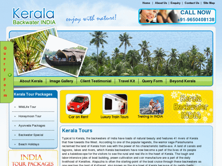 www.keralabackwaterindia.com