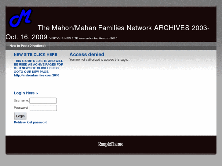 www.mahonfamilies.com