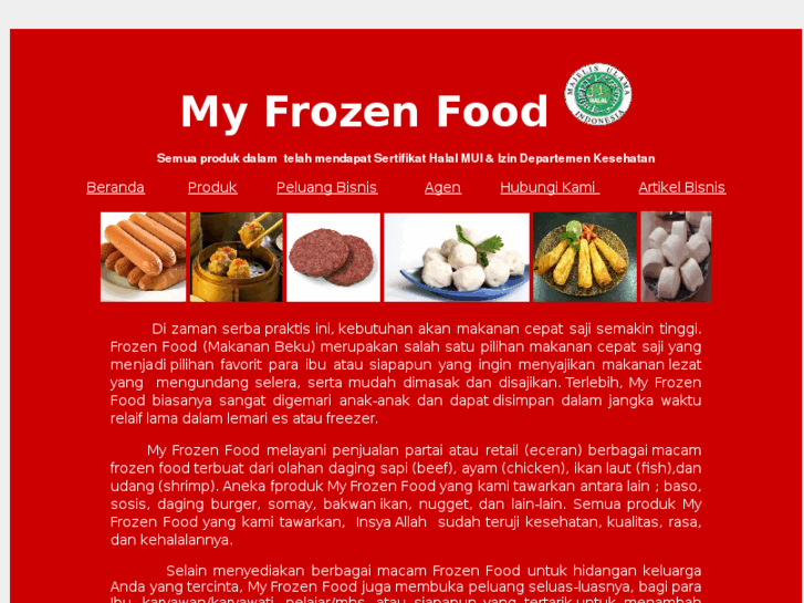 www.myfrozenfood.com