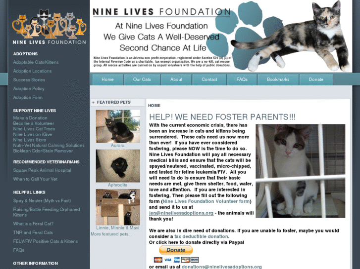 www.ninelivesadoptions.org