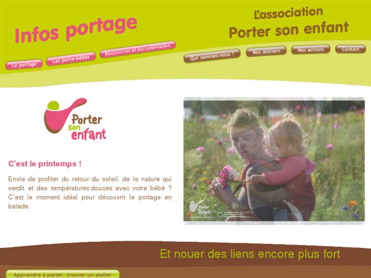 www.portersonenfant.fr