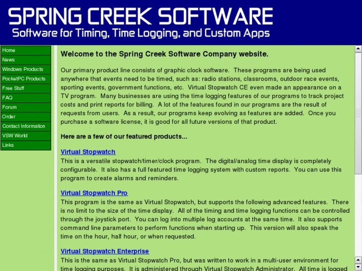 www.springcreeksoftware.com