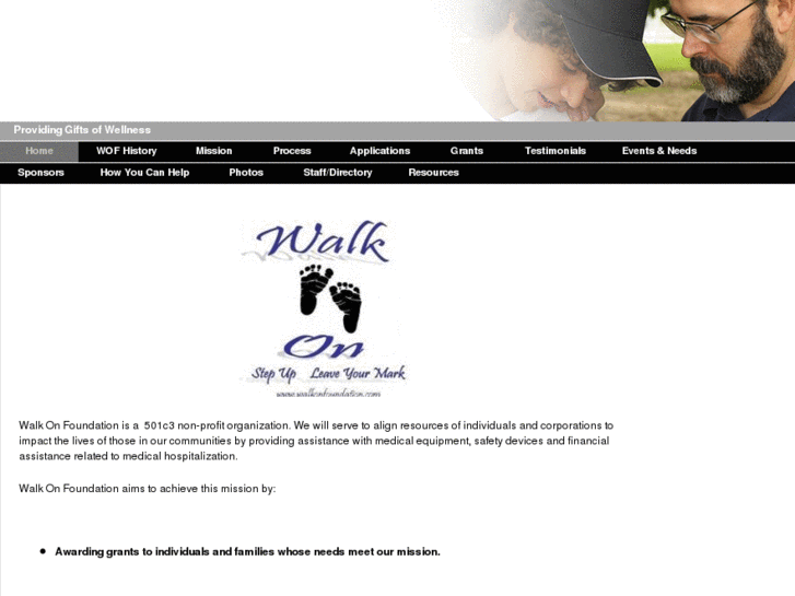 www.walkonfoundation.com