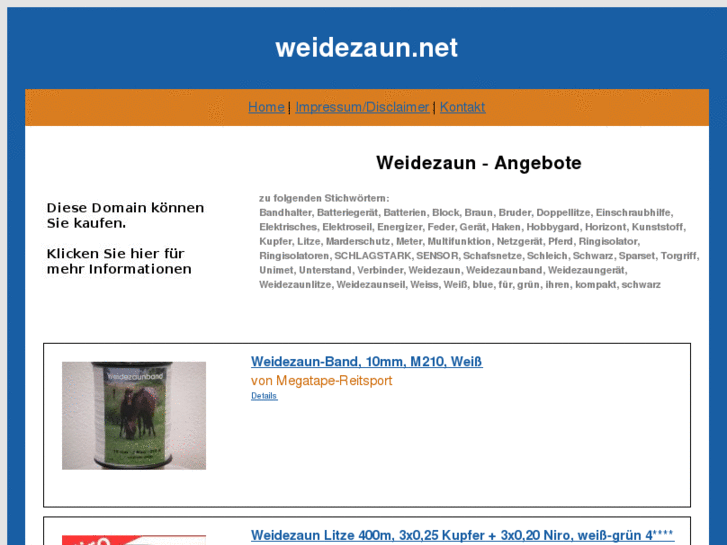 www.weidezaun.net