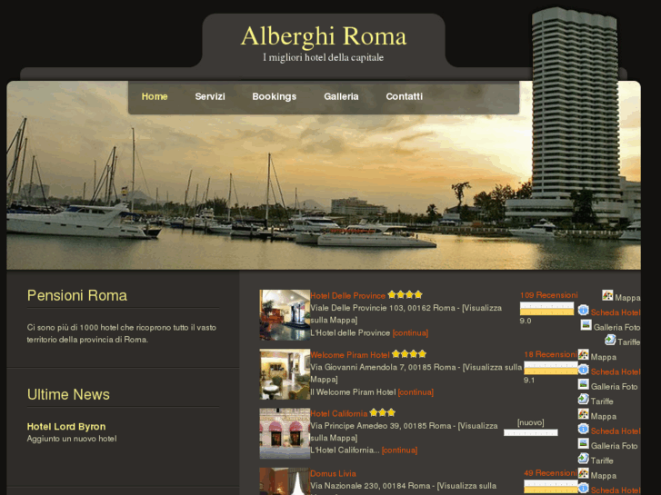 www.alberghiroma.biz