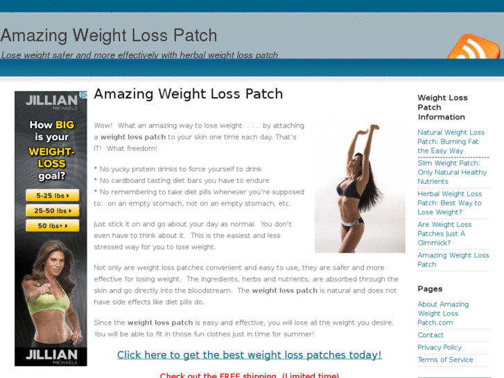 www.amazingweightlosspatch.com