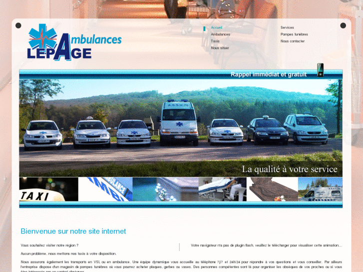 www.ambulanceslepage.com