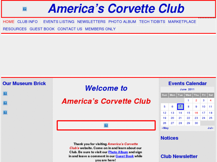 www.americas-corvetteclub.com