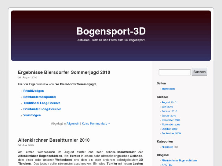 www.bogensport-3d.de