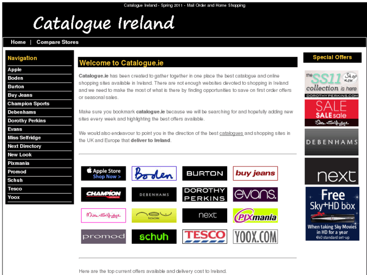 www.catalogue.ie