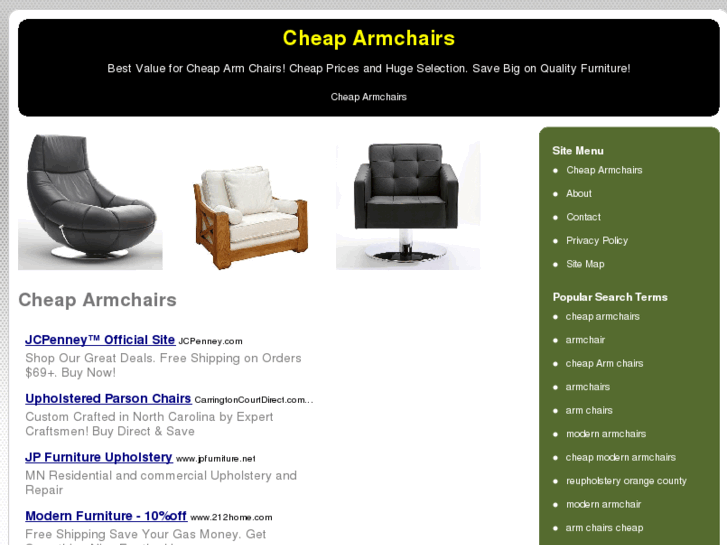 www.cheaparmchairs.net