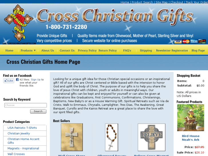 www.crosschristiangifts.com