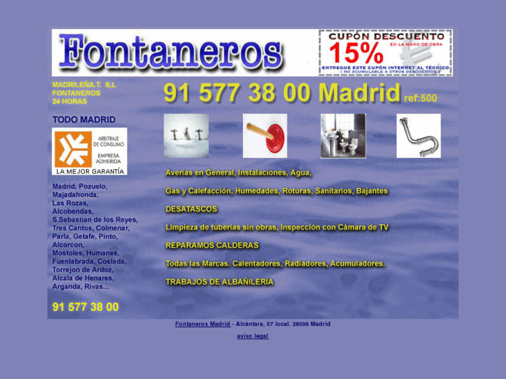 www.fontanerodemadrid.com